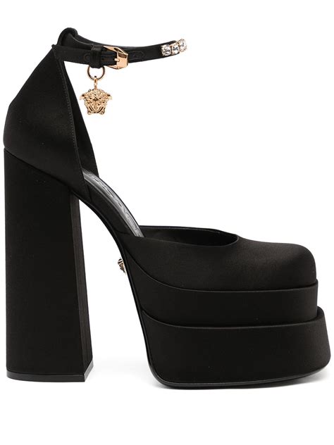 versace medusa shoes|versace medusa aevitas platform pumps.